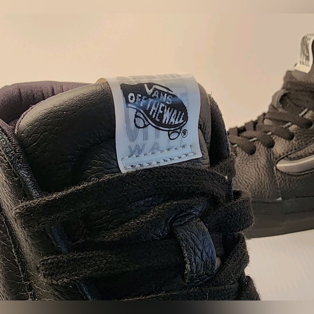 Vans' SK8-HI XL UNISEX Genuine Leather High-Top Skate Active Shoes NWOT 6.5M/8W - Picture 8 of 12